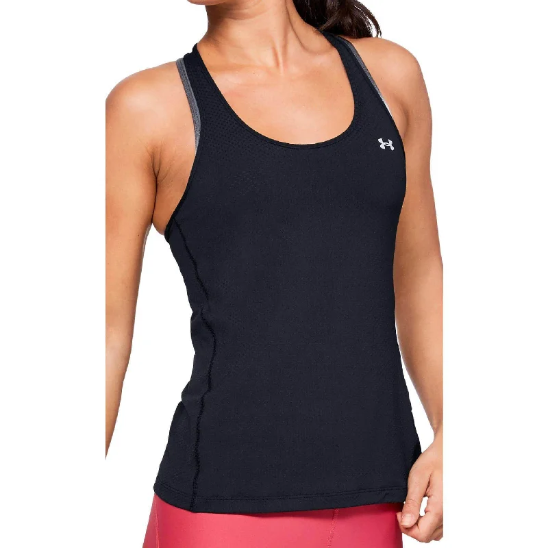 Women's Comfortable Garments Under Armour HeatGear Racer Womens Training Vest Tank Top - Black