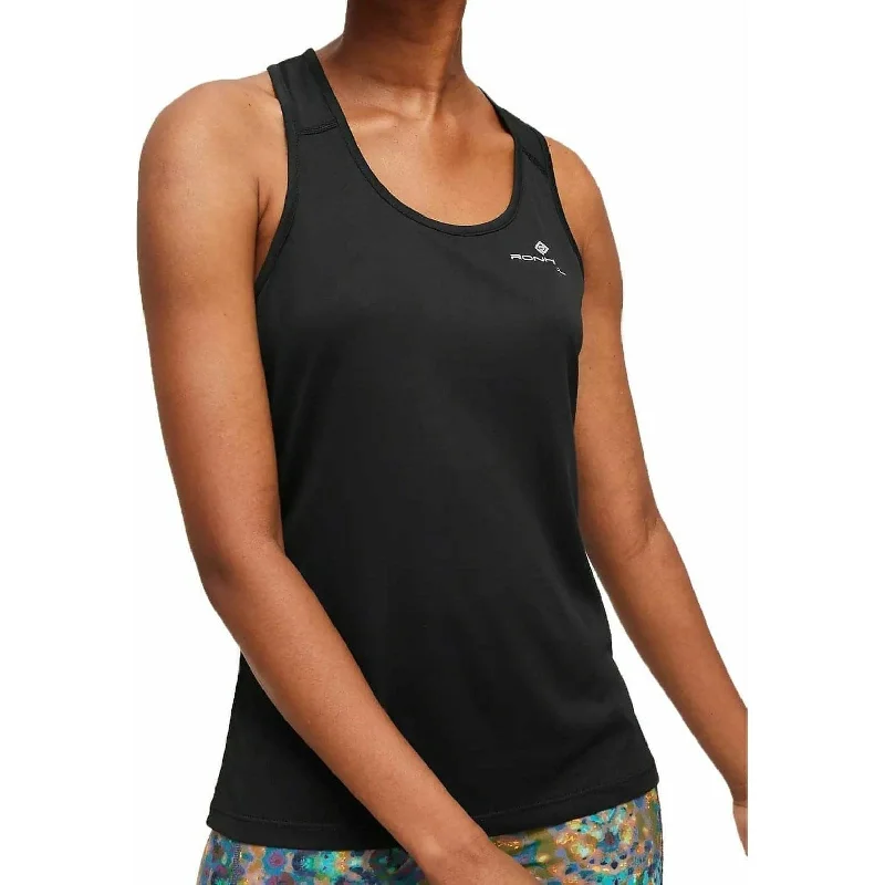 Women's Comfortable Lounge Attire Ronhill Core Womens Running Vest Tank Top - Black