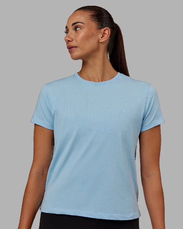 Women's Outerwear Apparel Deluxe PimaFLX Tee - Glacial Blue