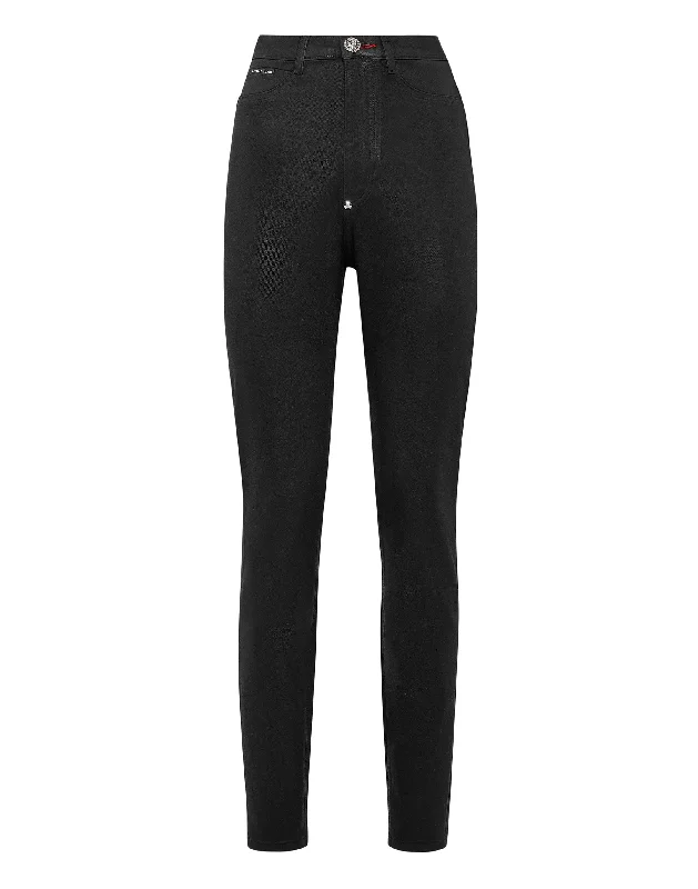 Women's Transitional Clothes Super High Waist Jegging Iconic Plein