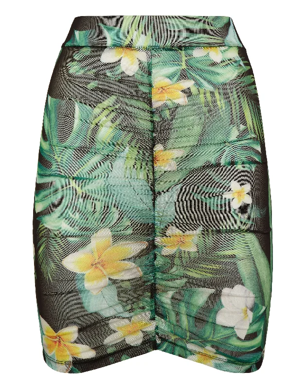 Women's Travel Outfit Set Mini Skirt Hawaii