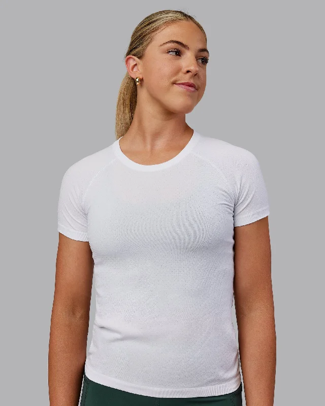 Casual Clothing For Women AeroFLX+ Seamless Tee - White/White