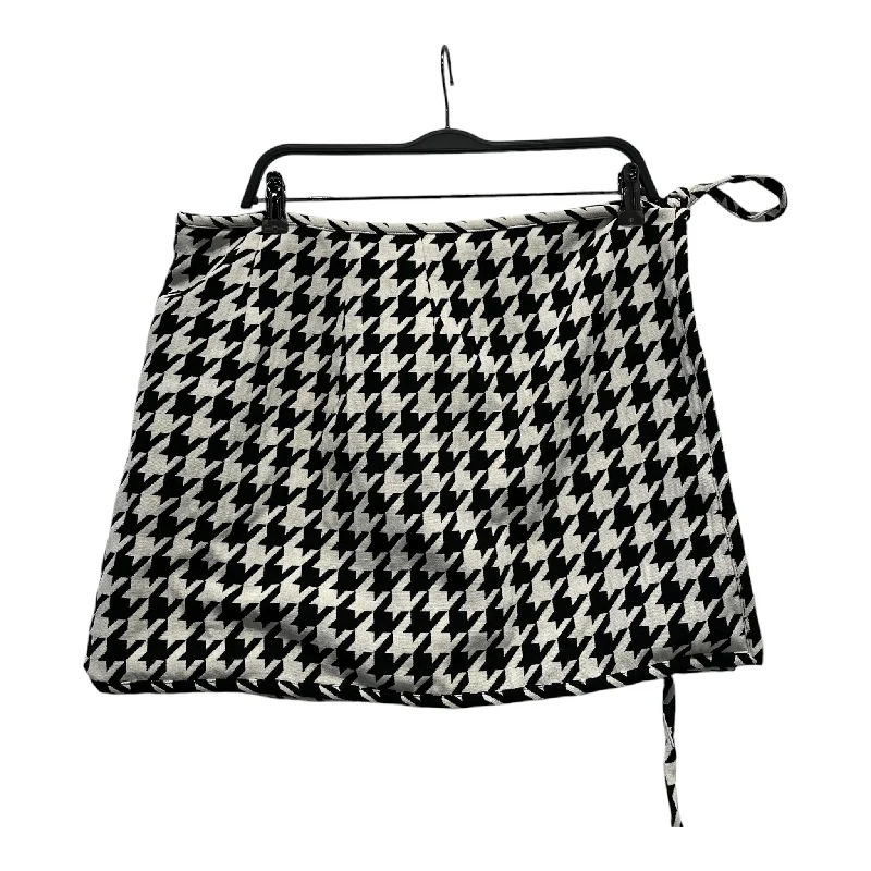 Charming Women's Clothes For Special Events OFF-WHITE/Skirt/38/Houndstooth Check/Polyester/WHT/