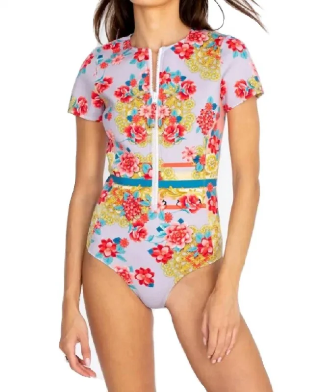 Women's Transitional Apparel Japer Neoprene One Piece In Multi