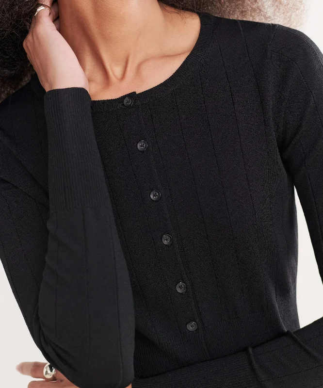 Flash Discount Ribbed Finley Cardigan