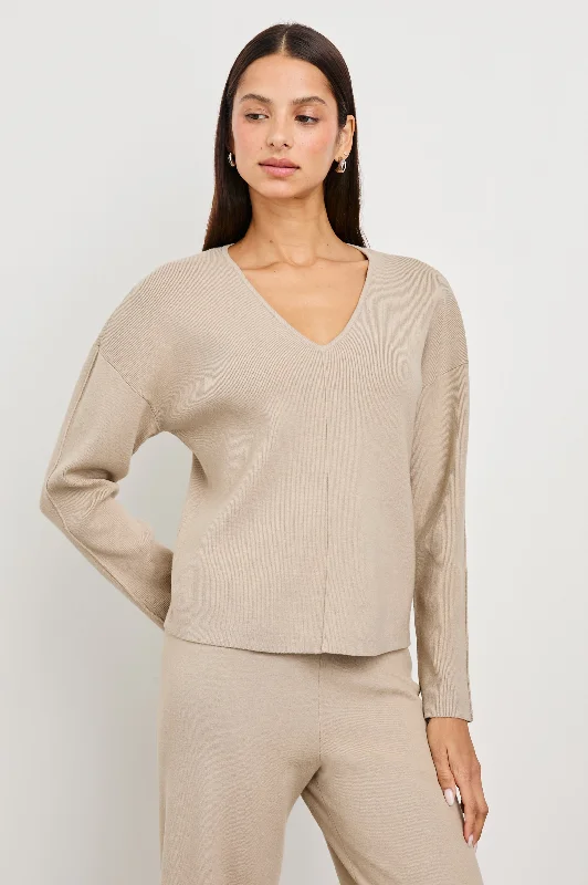 Luxury Women's Fashion HOLLYN SWEATER - OATMEAL