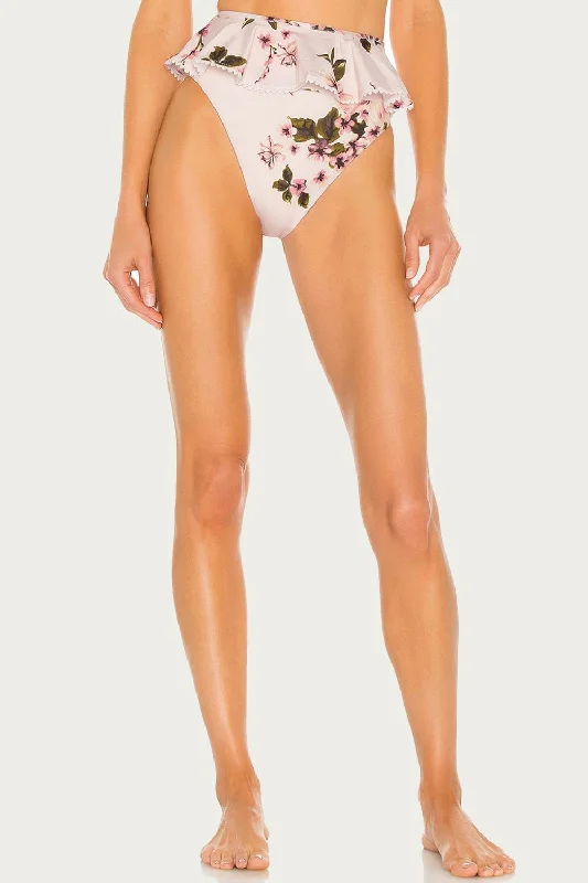 Women's Resort Garments Daisy Bikini Bottom In Pink Floral