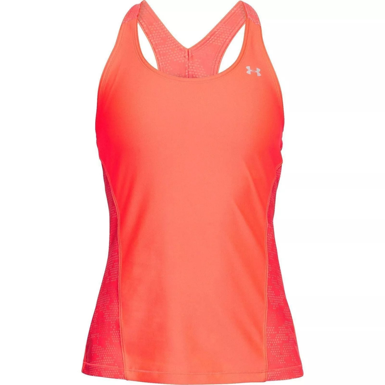 Women's Luxury Garments Under Armour HeatGear Womens Running Vest Tank Top - Pink