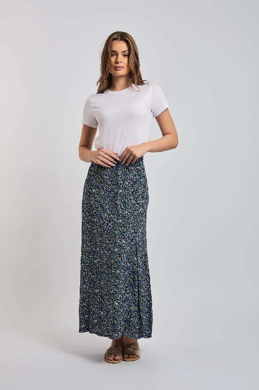 Women's Occasion Wear Apparel Women Skirt With Slit Multicolor