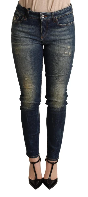 Unique Women's Fashion Pieces Dolce & Gabbana Elegant Slim-Fit   Skinny Women's Jeans