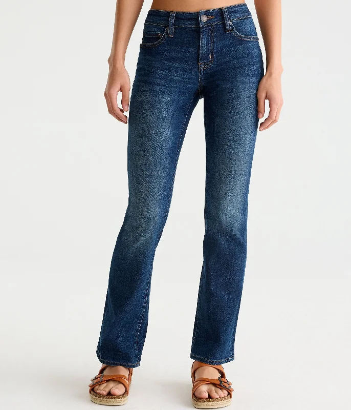 Women's Vacation Garments Aeropostale Womens Mid-Rise Bootcut Jean