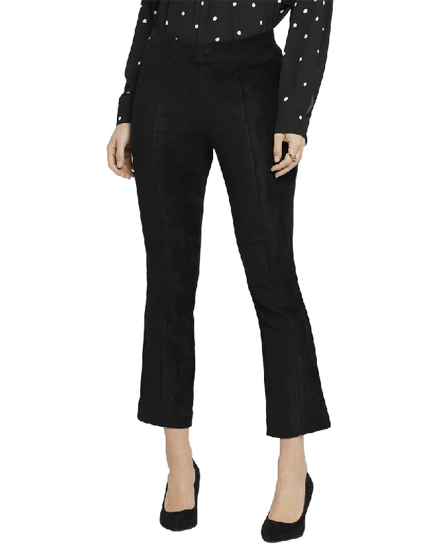 Elegant Women's Clothing Online NYDJ Suede Black Bootcut Jean