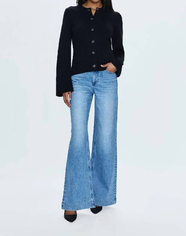 Timeless Women's Outfit Lana High Rise Ultra Wide Leg Jean In Gallery