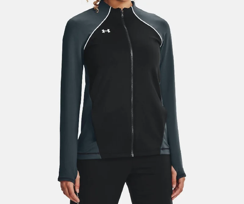 Affordable Women's Attire Layer Up Full Zip Jacket In Black/white