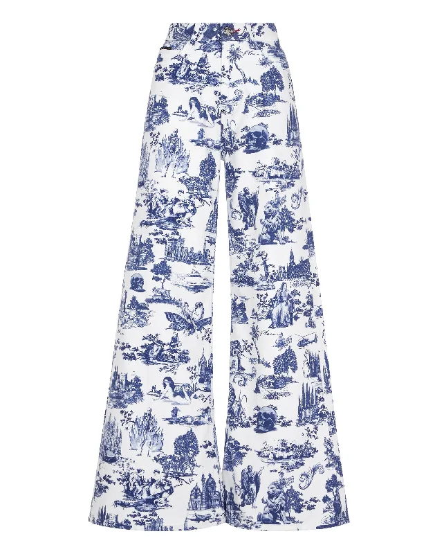 Charming Women's Clothes For Special Events Denim Mykonos Fit Print En PLEIN air