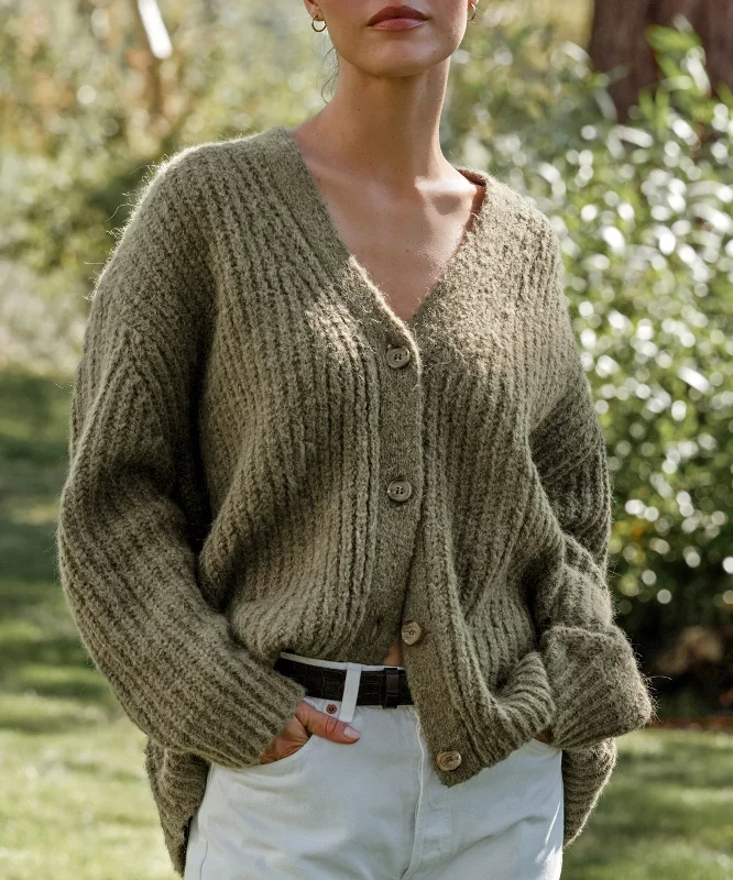 Women's Comfortable Clothes For Weekends Cocoon Cardigan