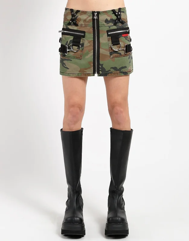 Women's Attire BIG RING SKIRT CAMO