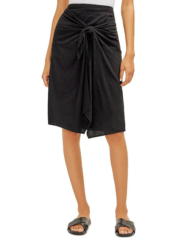 Bold and Elegant Women's Fashion Womens Wrap Tie Wrap Skirt