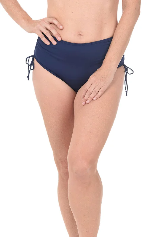 Women's Vintage Attire Side Tie Bikini Bottom