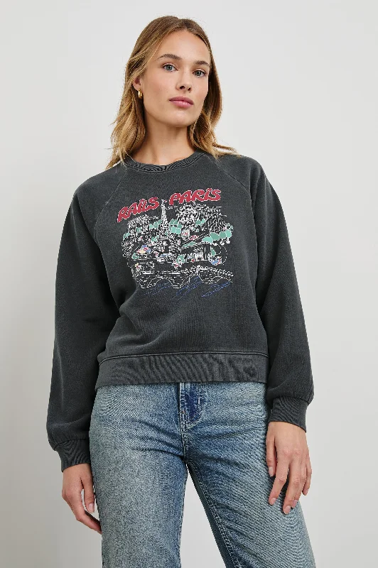 Clothing For Women VINTAGE RAGLAN SWEATSHIRT - RAILS PARIS MAP