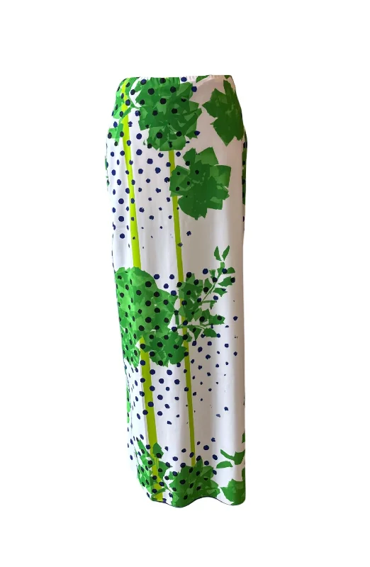 Women Wear Brands Women's Rose Pencil Skirt In Green