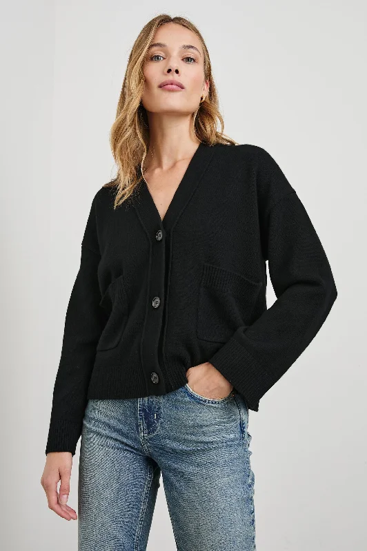 Woman Clothing LINDI CARDIGAN - BLACK