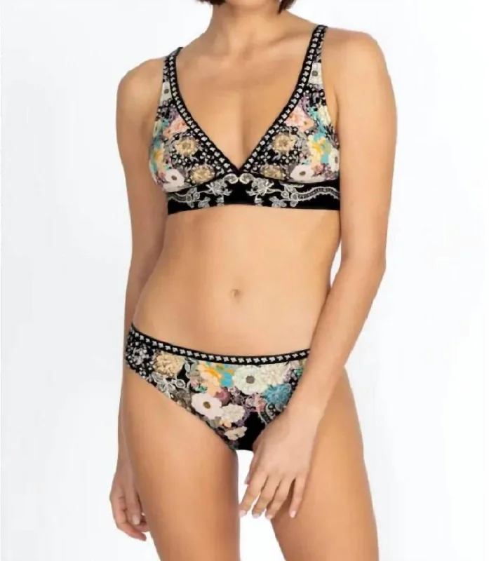 Women's Holiday Clothes Mila Adjustable Bikini Top In Multi