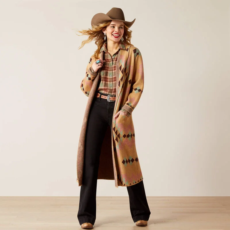 Elegant Women's Clothing Ariat Women’s Sunset Chic Blanket Coat