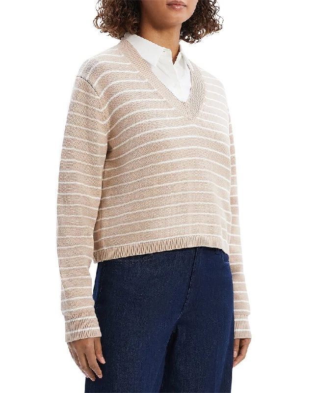 Women's Clothes And Apparel Sets Theory Cropped Pullover