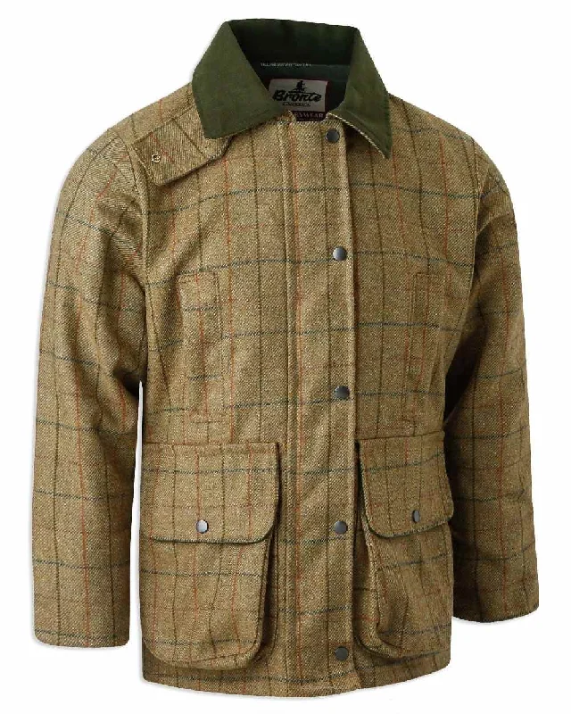 Women's Athletic Apparel Bronte Ladies Crompton Tweed Field Coat