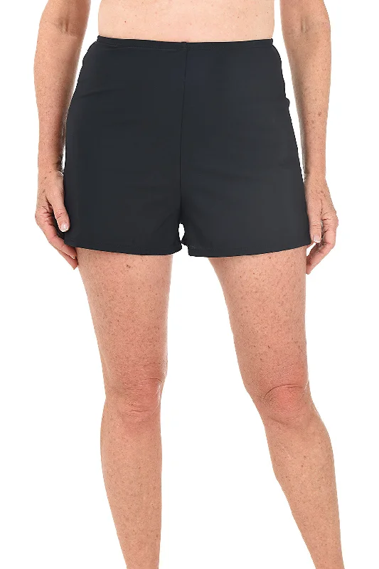 Women's Athletic Apparel Solid Swim Short